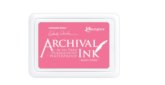 Archival Ink Pads Rosey Posey cardmaking