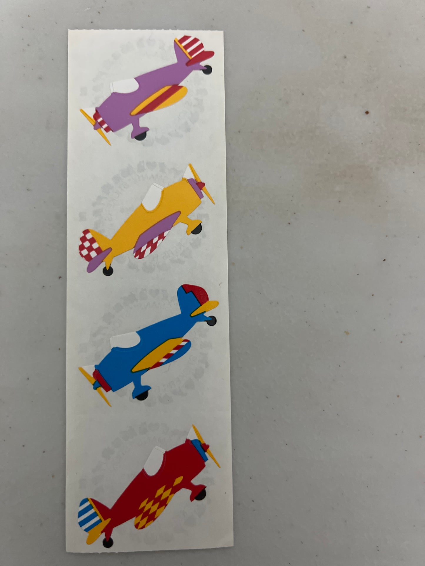 Mrs. Grossman’s Stickers Vehicles Airplanes New