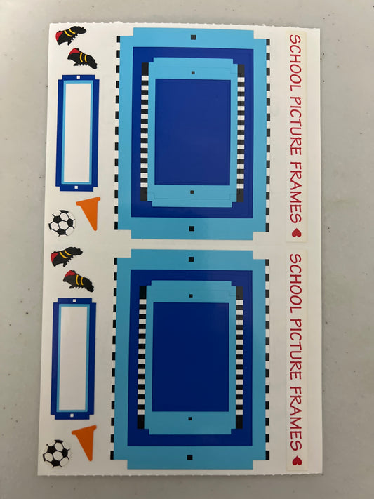 Mrs. Grossman’s Large Stickers Sports Soccer Small Frame New