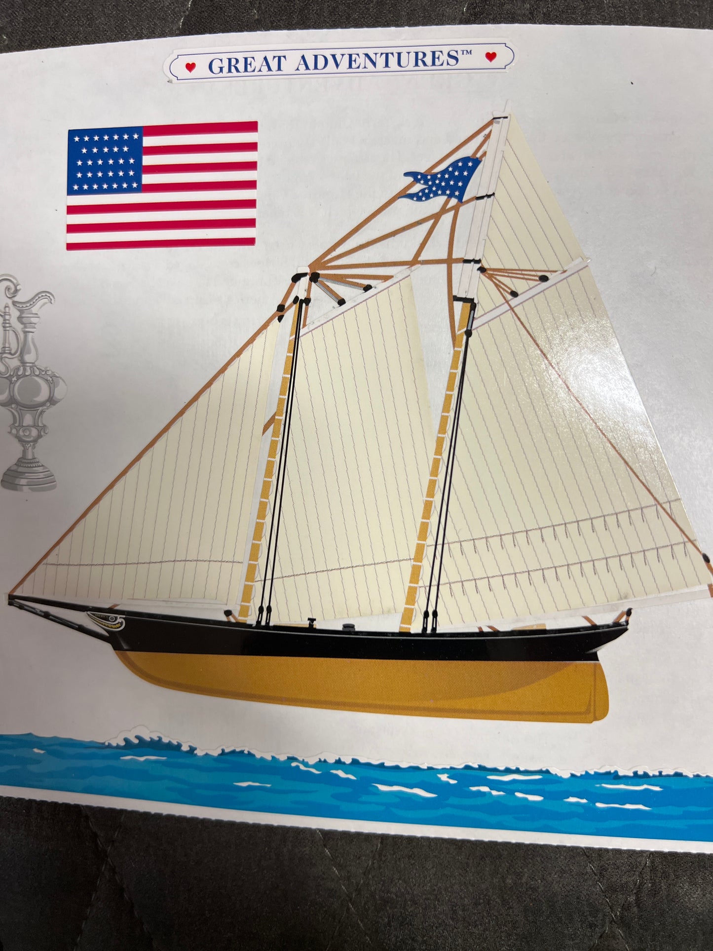 Mrs. Grossman’s Extravagant Stickers The America Ship New