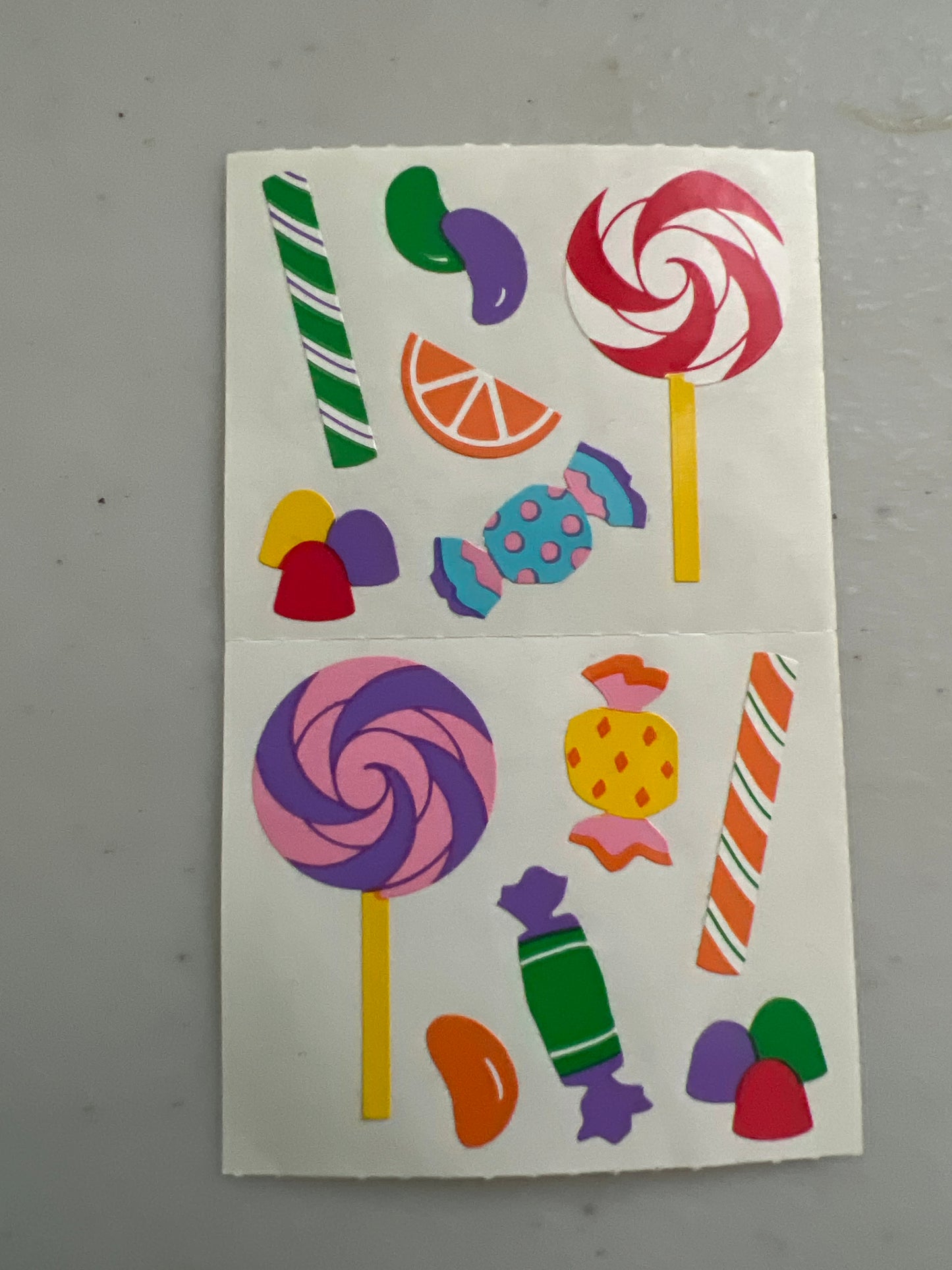 Mrs. Grossman’s Stickers Food Candy 1/2 Sheet