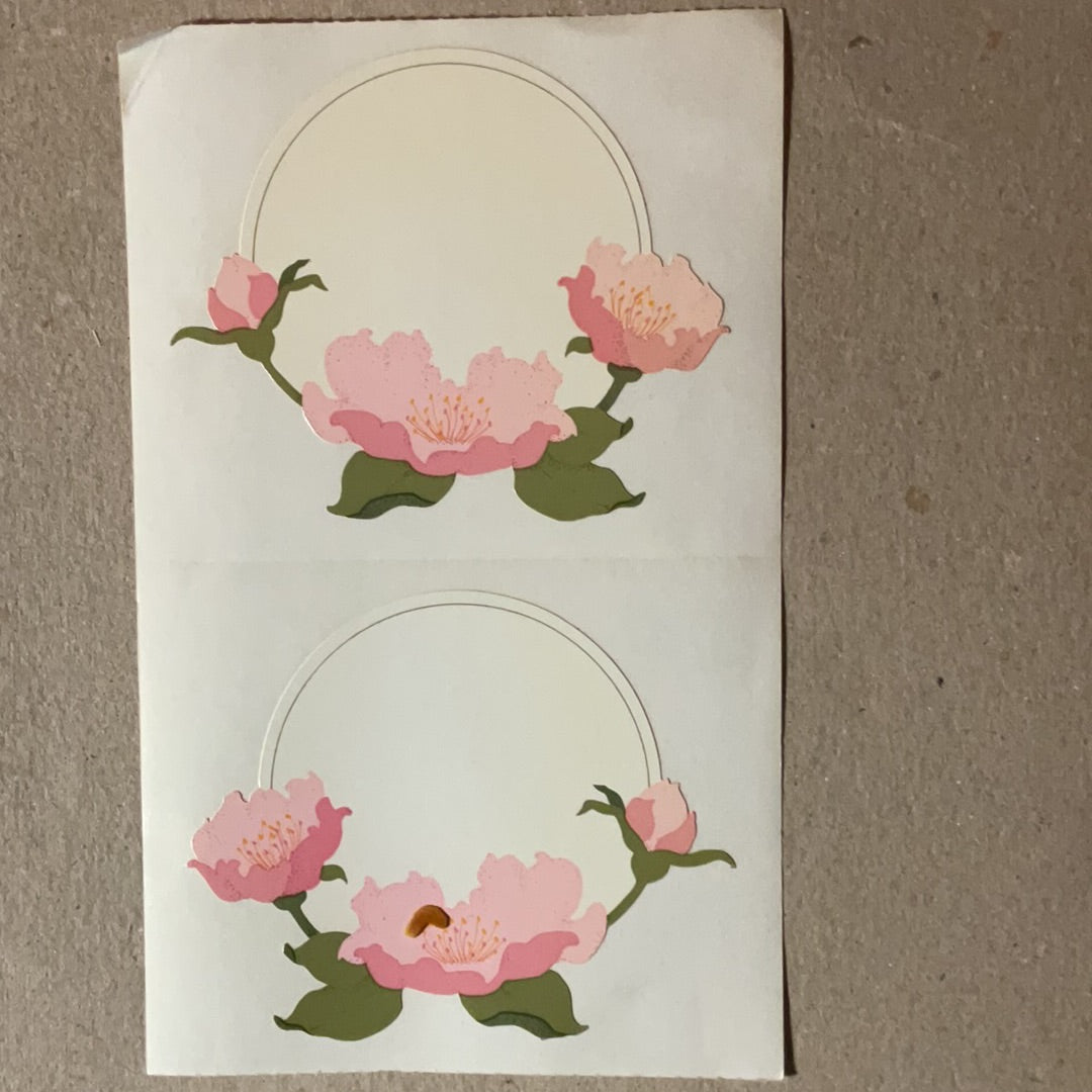 Mrs. Grossman’s Large Stickers Floral Seals