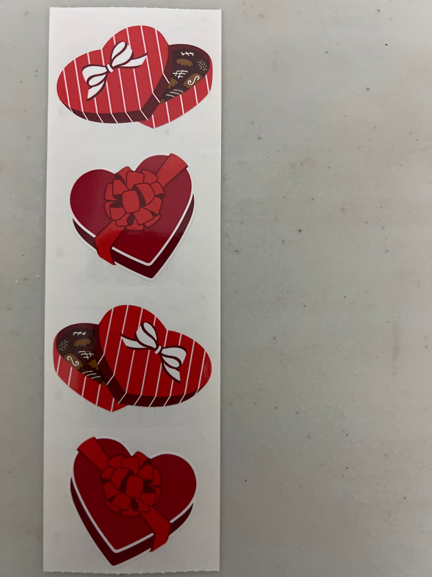 Mrs. Grossman’s Stickers Food Candy Boxes New Valentine’s