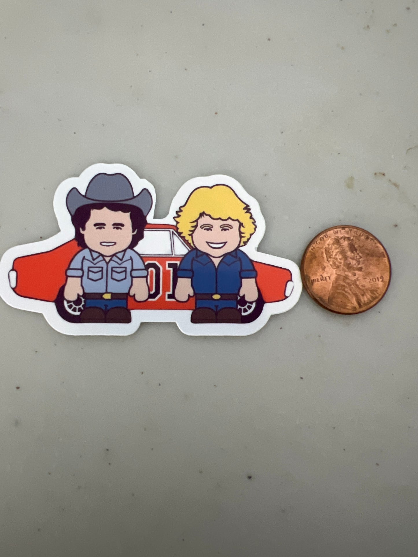 Dukes of Hazard Stickers