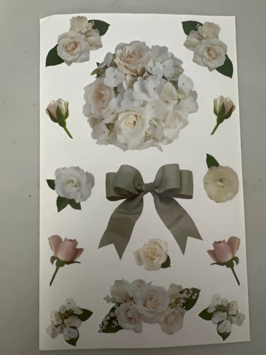 Mrs. Grossman’s Large Stickers Wedding Bouquet New