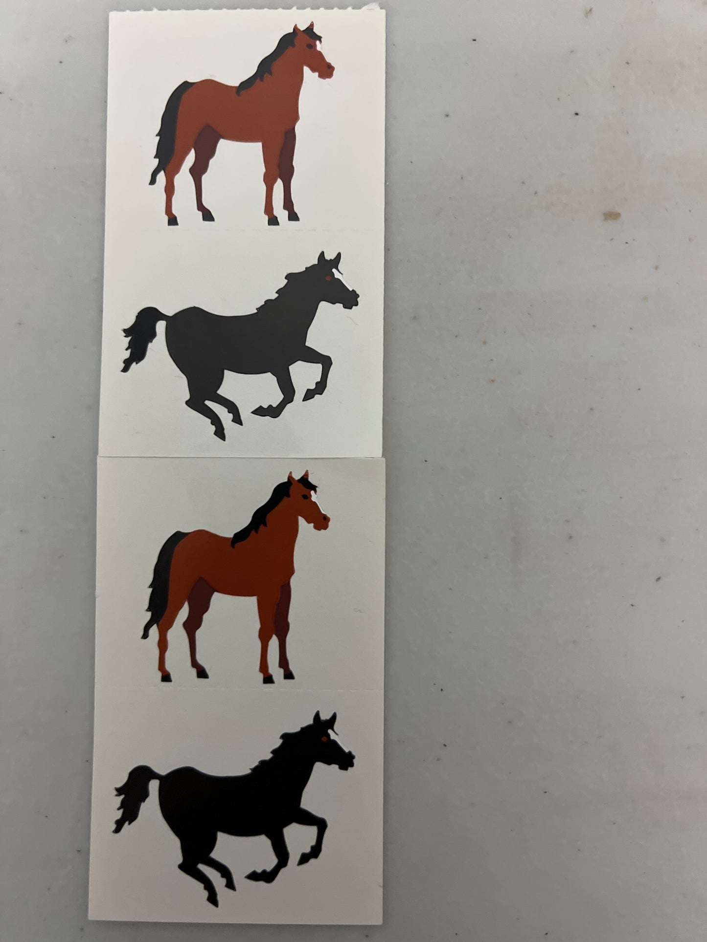 Mrs. Grossman’s Stickers Animals Large Horse New