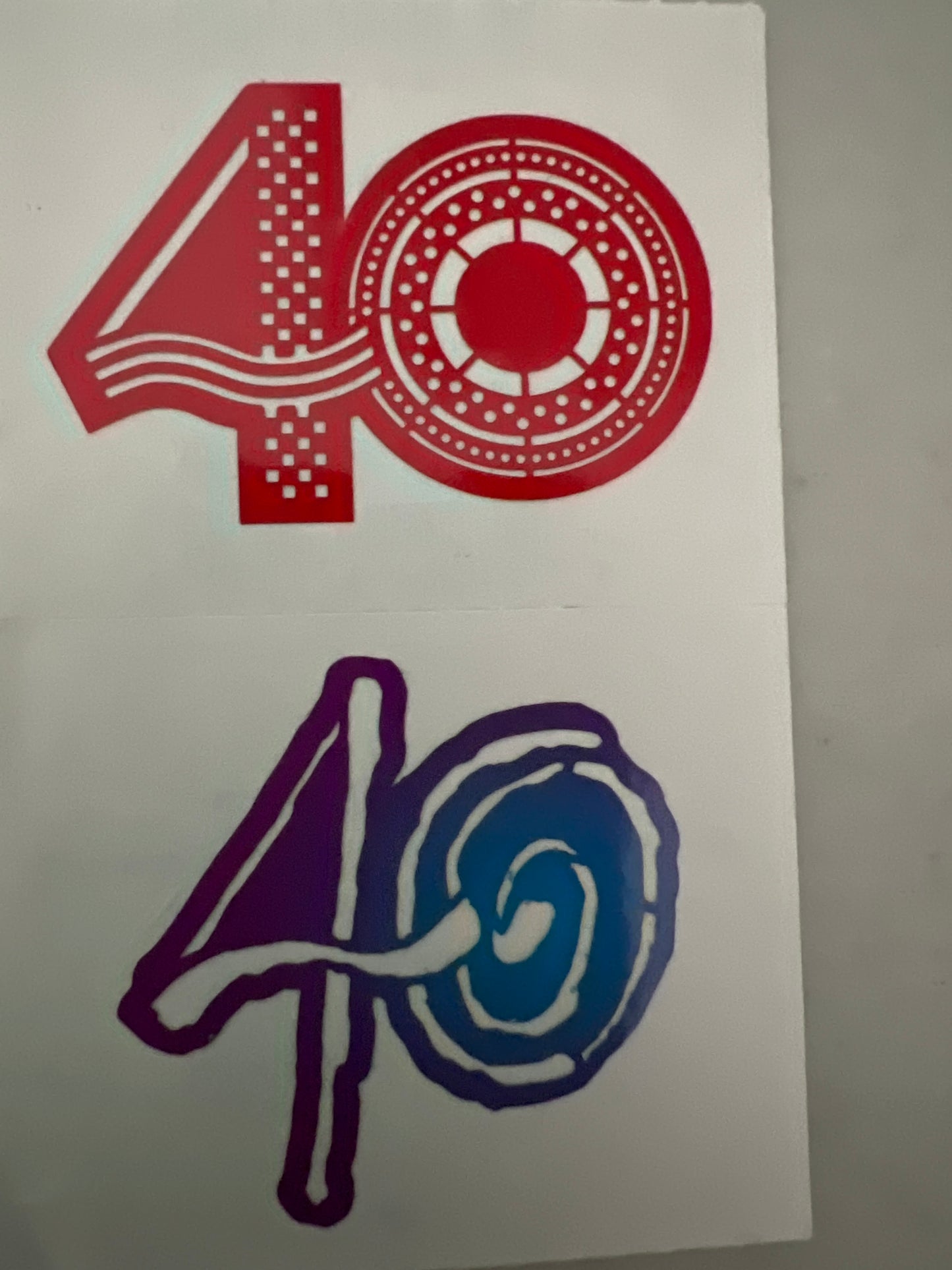 Mrs. Grossman’s Stickers Birthday 40 1/2 Sheet