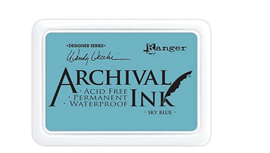 Archival Ink Pads Sky Blue cardmaking