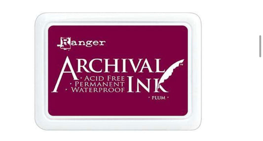 Archival Ink Pads Plum cardmaking