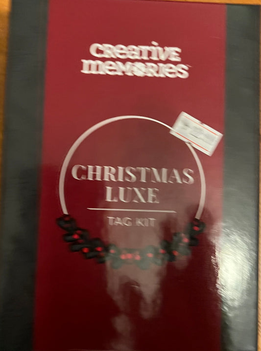 Creative Memories Christmas Luxe Tag Kit