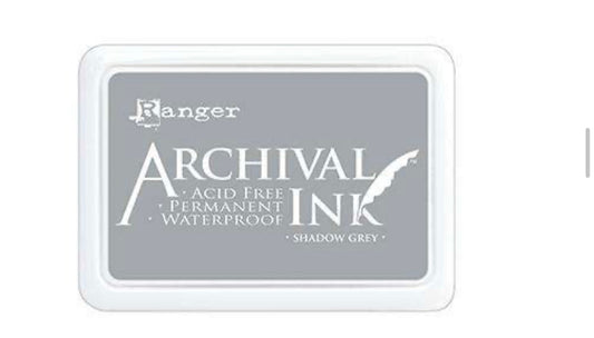 Archival Ink Pads Shadow Gray cardmaking