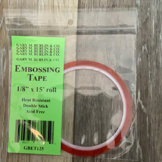Heavy Duty Red Tape 1/8” Adhesive
