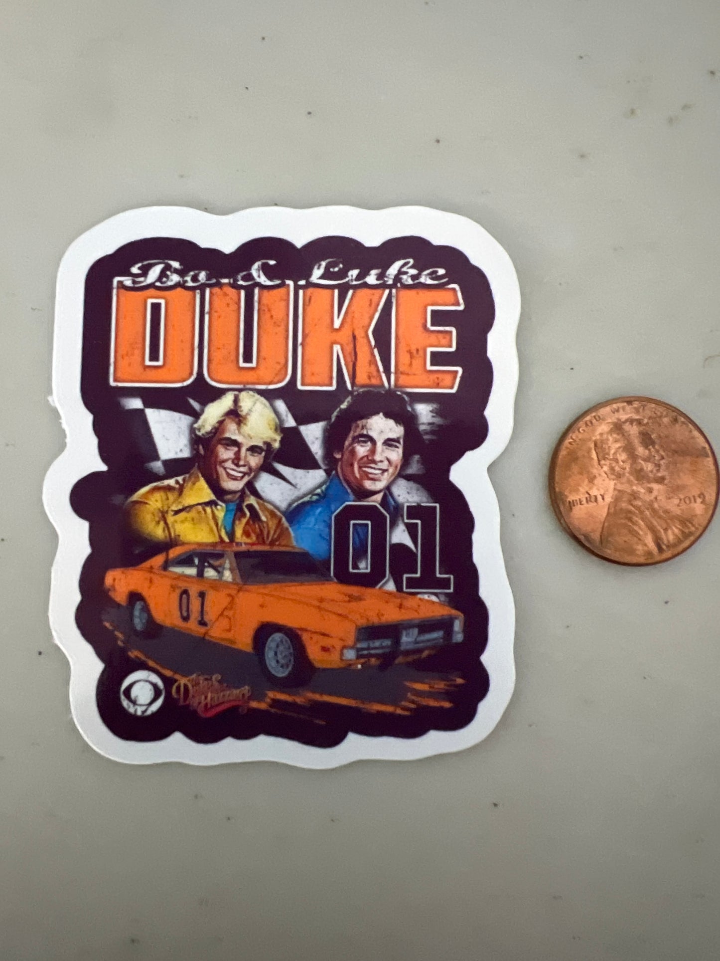 Dukes of Hazard Stickers