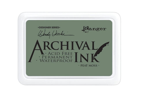 Archival Ink Pads Peat Moss cardmaking