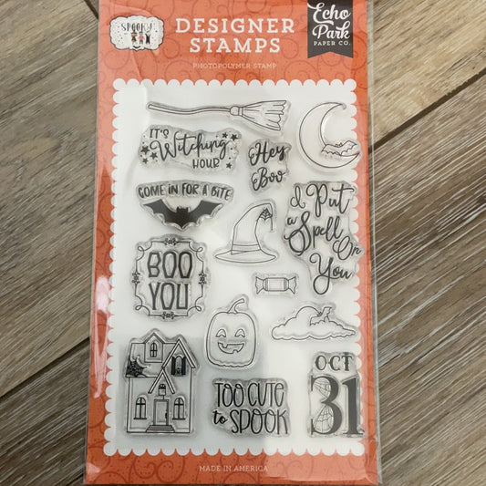 Hey Boo Stamps SPO284044 Halloween