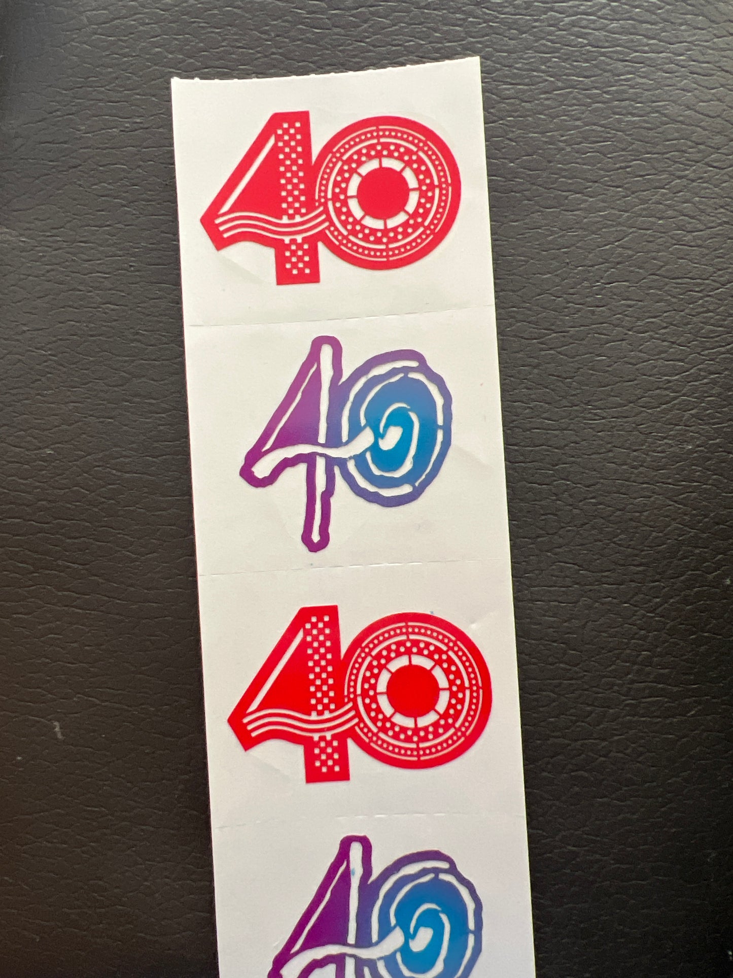 Mrs. Grossman’s Stickers Birthday 40