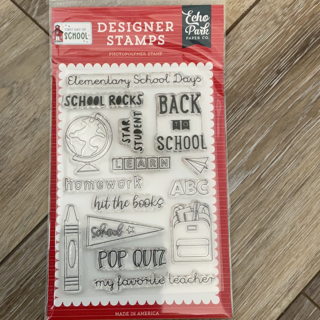 School Rocks Stamps FDS276042