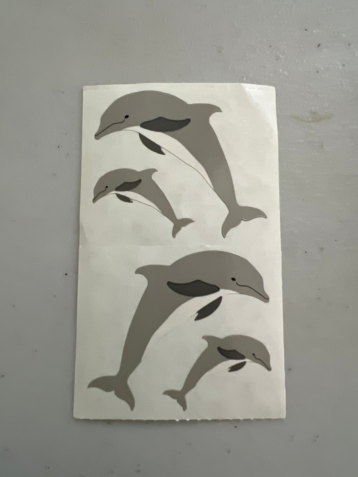 Mrs. Grossman’s Stickers Sea Animals Dolphins 1/2 Sheet