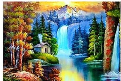 Diamond Painting Kits Autumn River F204 Fall