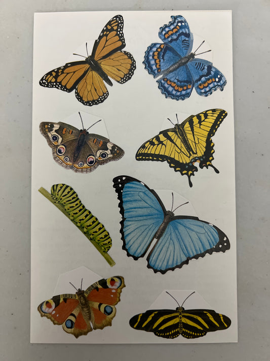 Mrs. Grossman’s Large Stickers Butterflies New