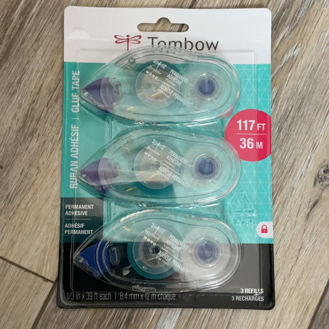 Tombow 3 Pack Refill Adhesive