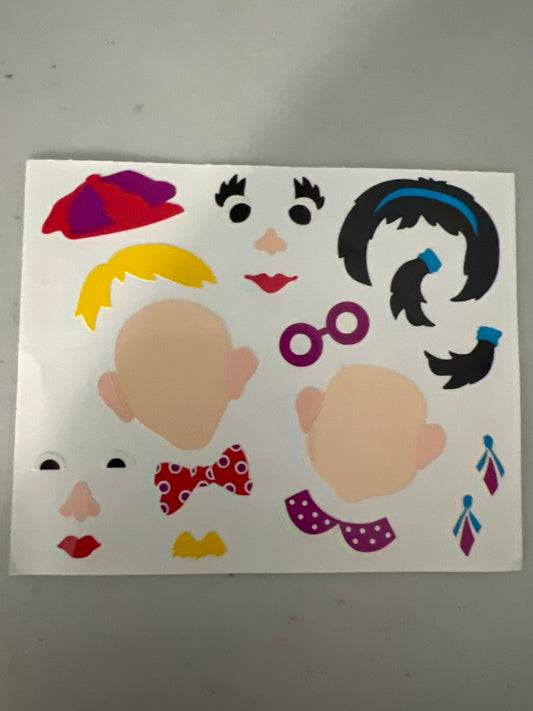 Mrs. Grossman’s Large Stickers Faces New 1/2 Sheets