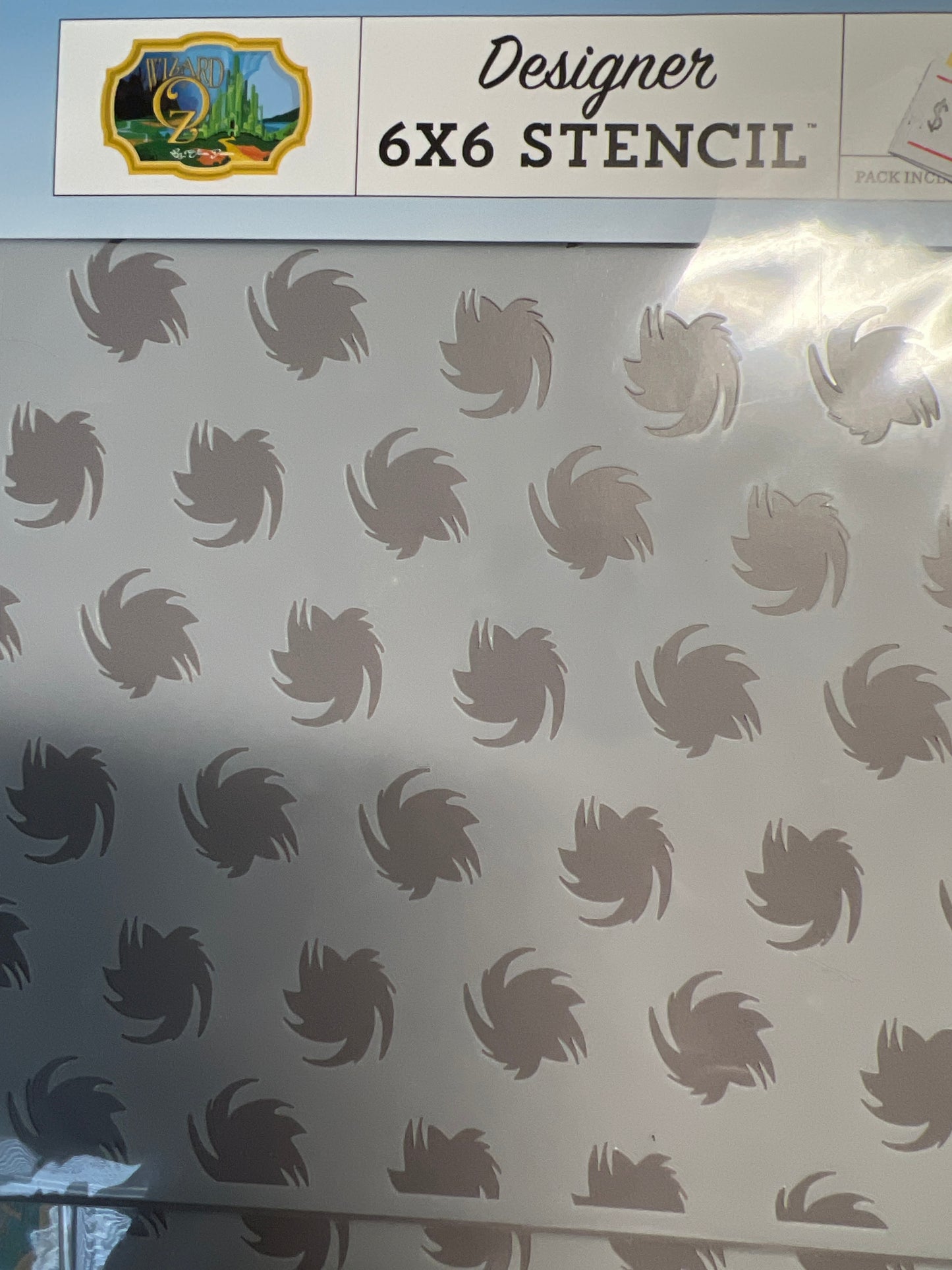 X Echo Park Carta Bella Twister Stencil Wizard of Oz New