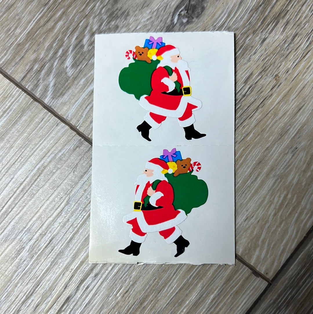 Mrs. Grossman’s Stickers Christmas Santa 1/2 Sheet