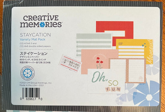 Creative Memories Staycation Mat Pack