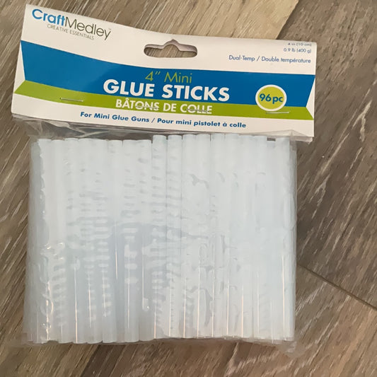 Mini Glue Sticks Dual Temp Tools 4”