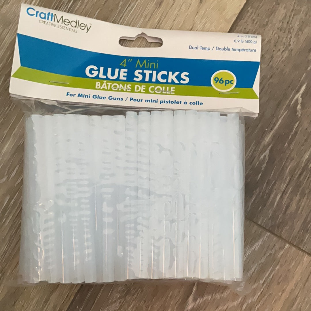 Mini Glue Sticks Dual Temp Tools 4”