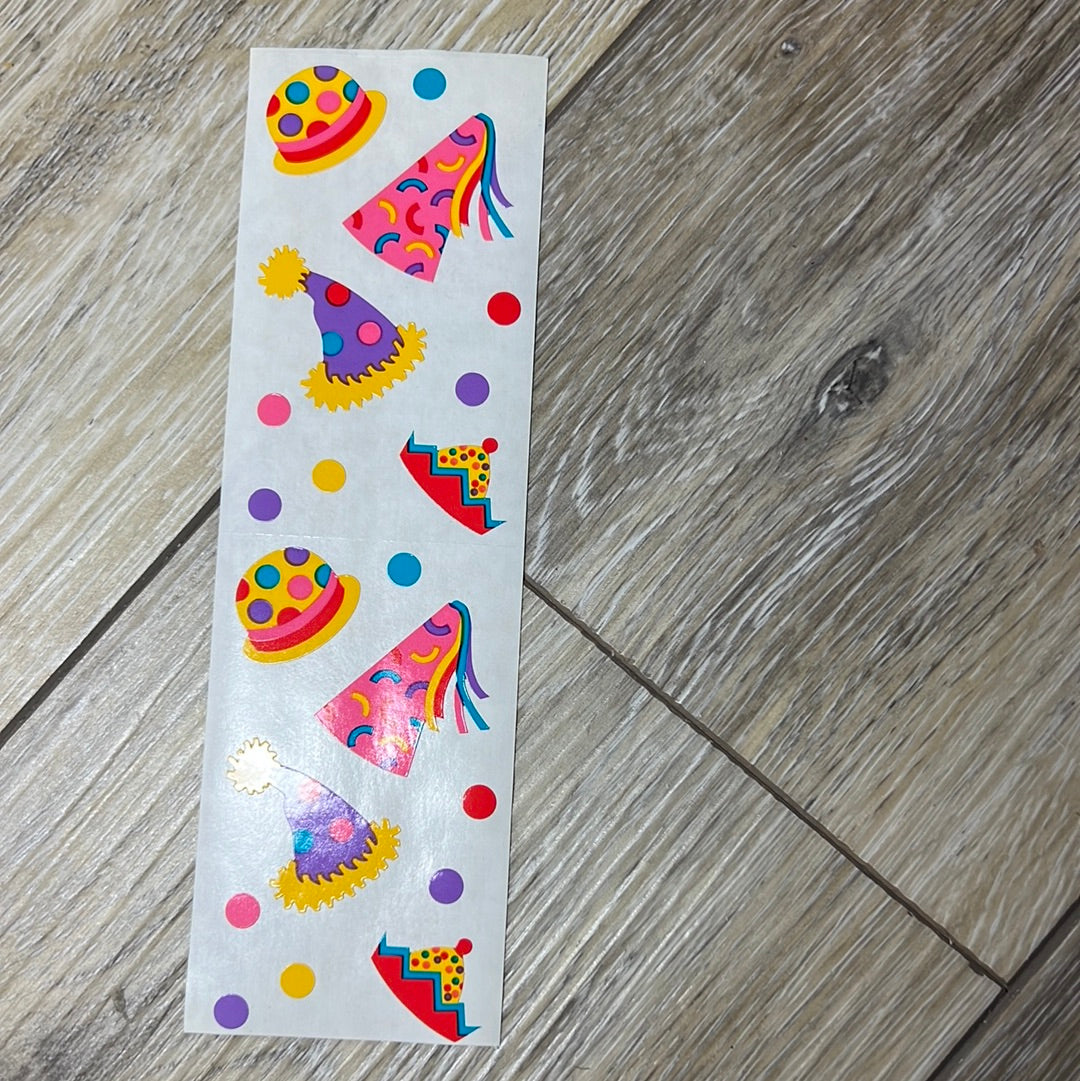 Mrs. Grossman’s Stickers Birthday Party Hats