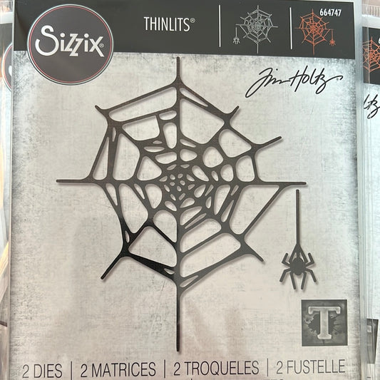 Sizzix Thinlets Spider Web Halloween