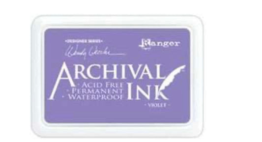 Archival Ink Pads Violet cardmaking