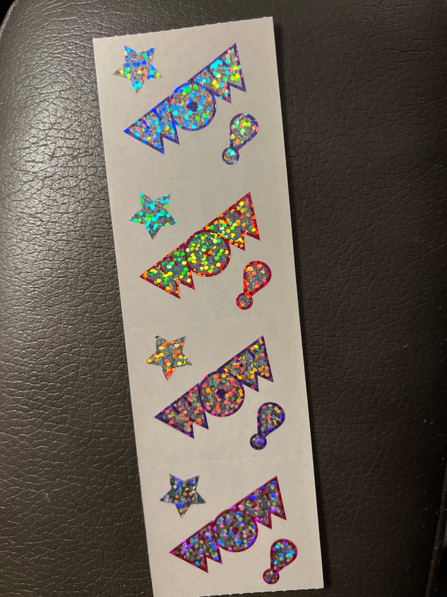 Mrs. Grossman’s Stickers School Sparkly Wow