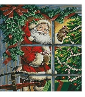 Diamond Painting Kits Christmas Santa Tree