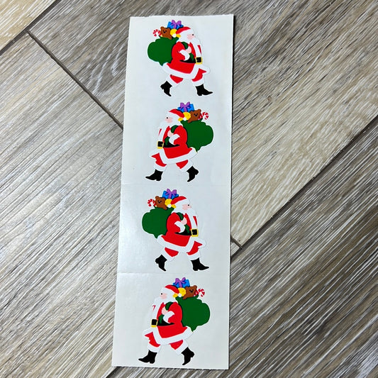 Mrs. Grossman’s Stickers Santa Christmas