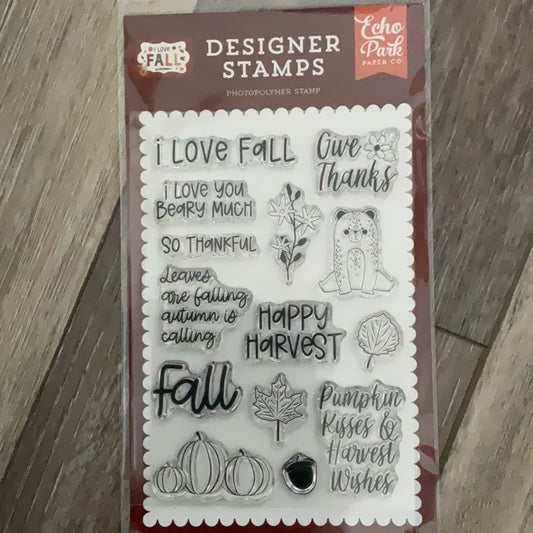 Happy Harvest Stamps LFA225045 Fall