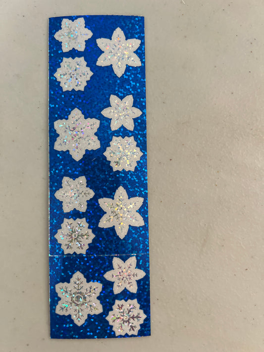 Mrs. Grossman’s Stickers Winter snowflakes New