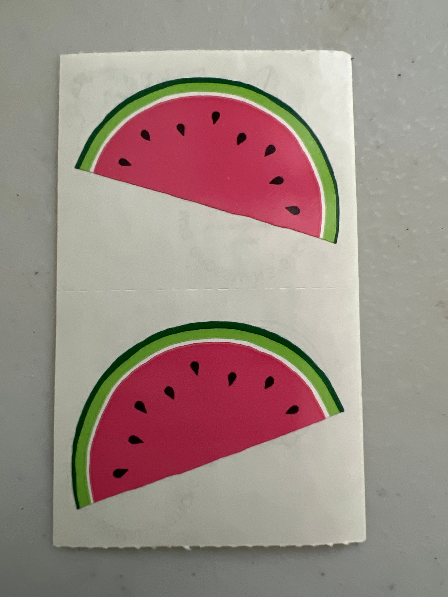 Mrs. Grossman’s Stickers Watermelon 1/2 Sheet