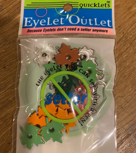 Maple Leaf Eyelets Embellishments 75 Fall