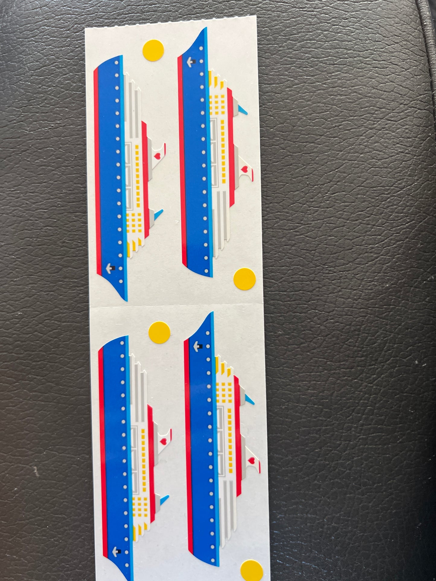 Mrs. Grossman’s Stickers Vehicles Cruise Ship