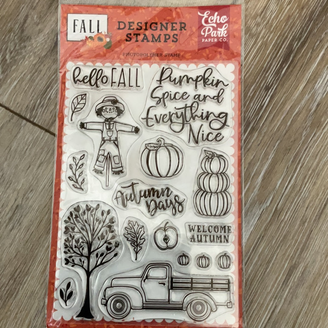 Welcome Autumn Stamps FAL251043 Fall