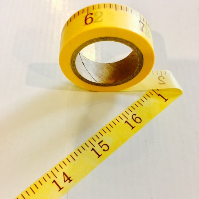 Tape Measure Washi Tape Embellishments 3018B