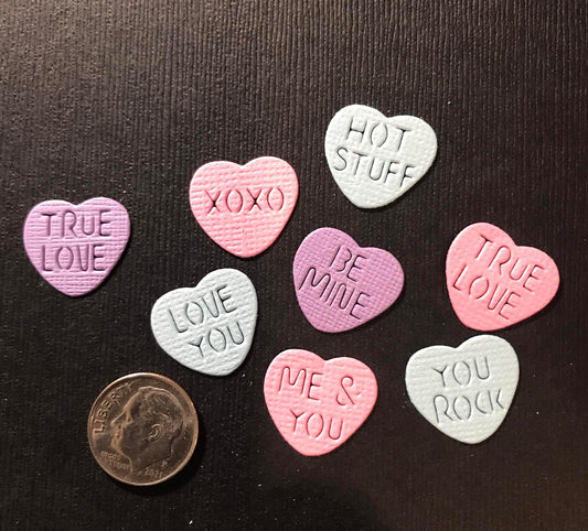 Candy Conversation Hearts Die Cuts Valentine’s