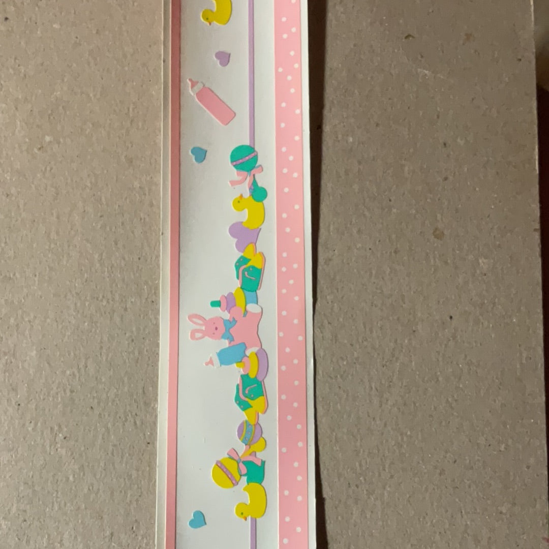 Mrs. Grossman’s Design Line Stickers Baby Girl