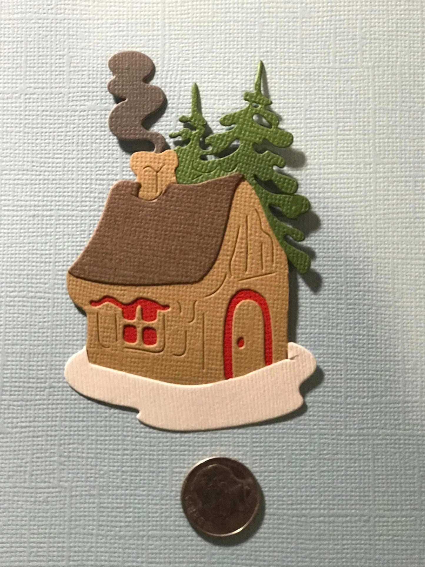 Cabin in the Woods Die Cuts Winter