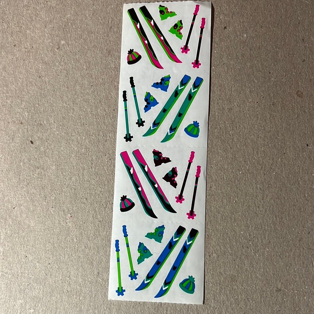 Mrs. Grossman’s Stickers Winter Skis