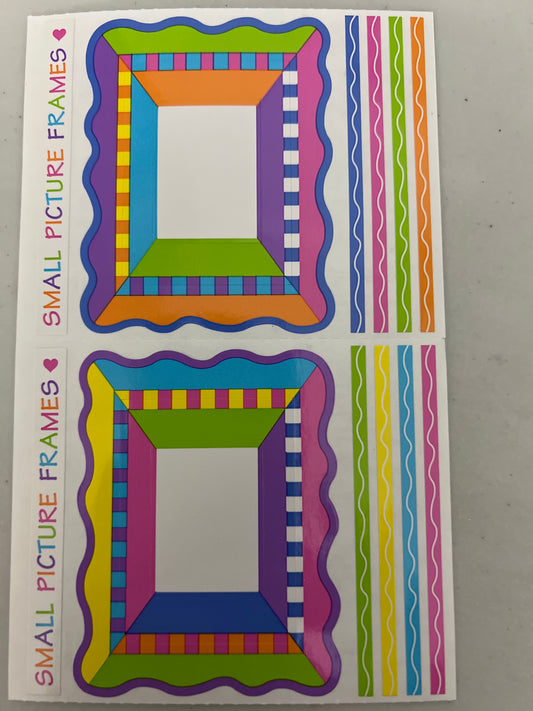 Mrs. Grossman’s Large Stickers Wavey Small Frame New