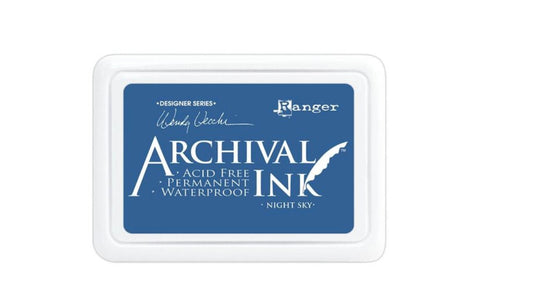 Archival Ink Pads Night Sky cardmaking